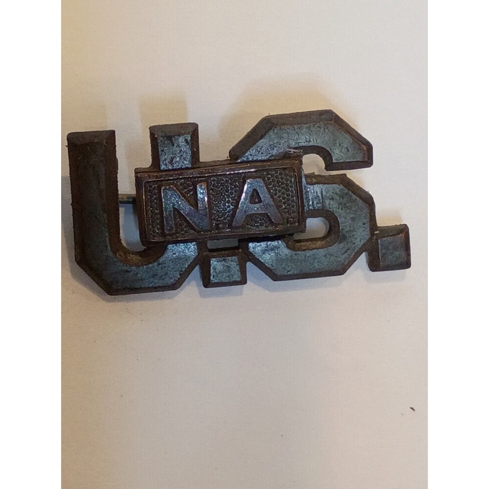 WW1 WWI US Army Military US NA National Army Officer Collar Insignia Pins